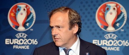 Platini a prezentat logo-ul Euro 2016