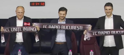 Dan Şucu a fost prezentat oficial la Rapid