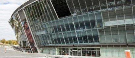 Stadionul echipei Sahtior Donetk, avariat serios in urma unei explozii