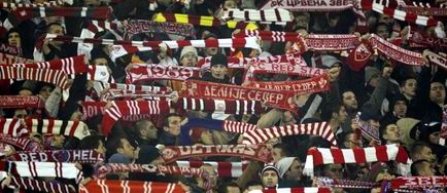 Steaua Rosie Belgrad, obligata sa joace un meci fara spectatori