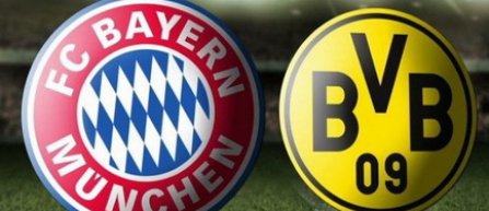 Borussia Dortmund - Bayern München, sambata in Bundesliga