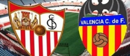 Sevilla si Valencia se dueleaza pentru un loc in finala