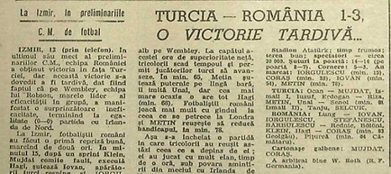 Remember Turcia - România 1985