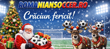 Crăciun fericit din partea romaniansoccer.ro!