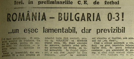 Remember 1990: România - Bulgaria 0-3