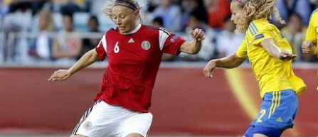 Fotbal feminin: EURO 2013 - Danemarca s-a calificat in sferturi prin tragere la sorti