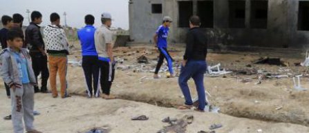 Atentat sinucigas cu 32 de morti pe un stadion din Irak