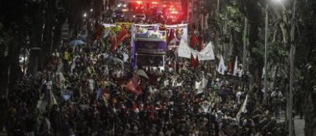 Manifestatie la Rio de Janeiro, pentru boicotarea Jocurilor Olimpice 2016