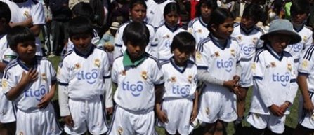 Real Madrid a inaugurat una din cele sase scoli sportive din Bolivia