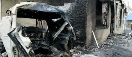 Baza de antrenament a clubului Sahtior Donetk, avariata serios de obuze