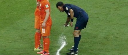 Arbitraj - Utilizarea spray-ului, autorizata de UEFA