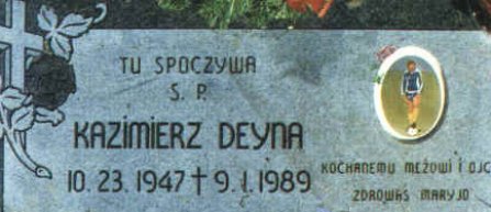 Euro 2012: Cenusa legendarului fotbalist polonez Kazimierz Deyna, depusa in Polonia