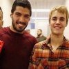 Justin Bieber s-a antrenat impreuna cu vedetele echipei FC Barcelona