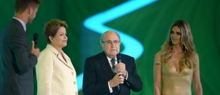 Dilma Rousseff si 12 sefi de stat vor asista la meciul de deschidere