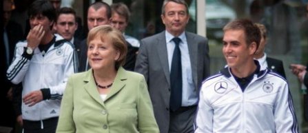 CM 2014: Angela Merkel in Brazilia, pe 16 iunie, la meciul Germania - Portugalia