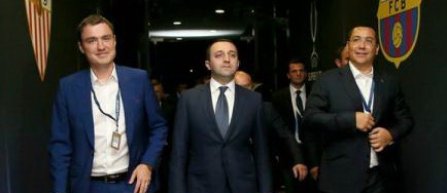 Ponta a participat la Tbilisi la finala Supercupei Europei, FC Barcelona - FC Sevilla