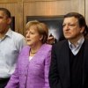 Obama, Cameron si Merkel au urmarit impreuna loviturile de departajare