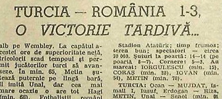 Remember Turcia - România 1985